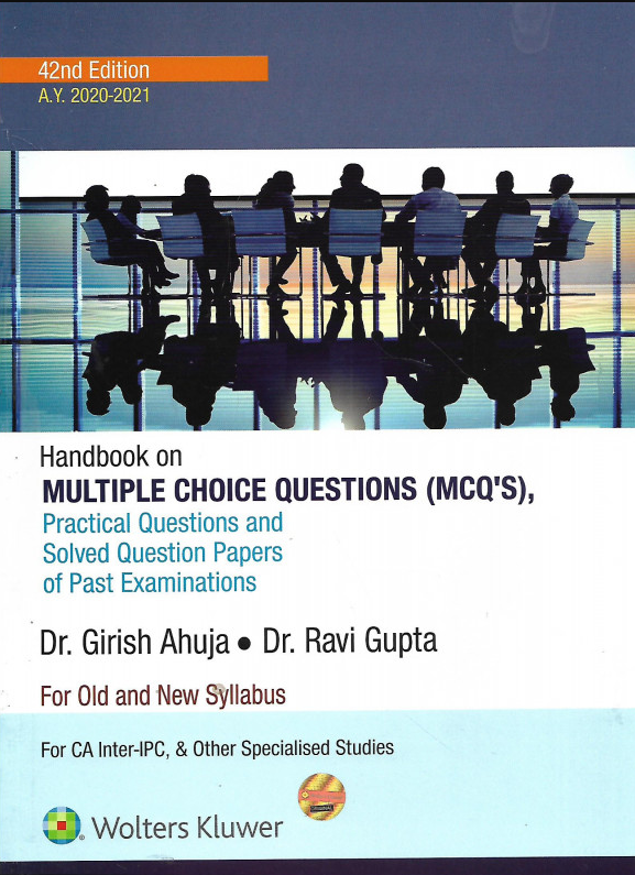 CA Inter/ Ipcc CCH Sytematic Approach To Taxation Containing Income Tax & GST With MCQs  Old And New Syllabus For May 2020 Exams By Girish Ahuja Ravi, gupta