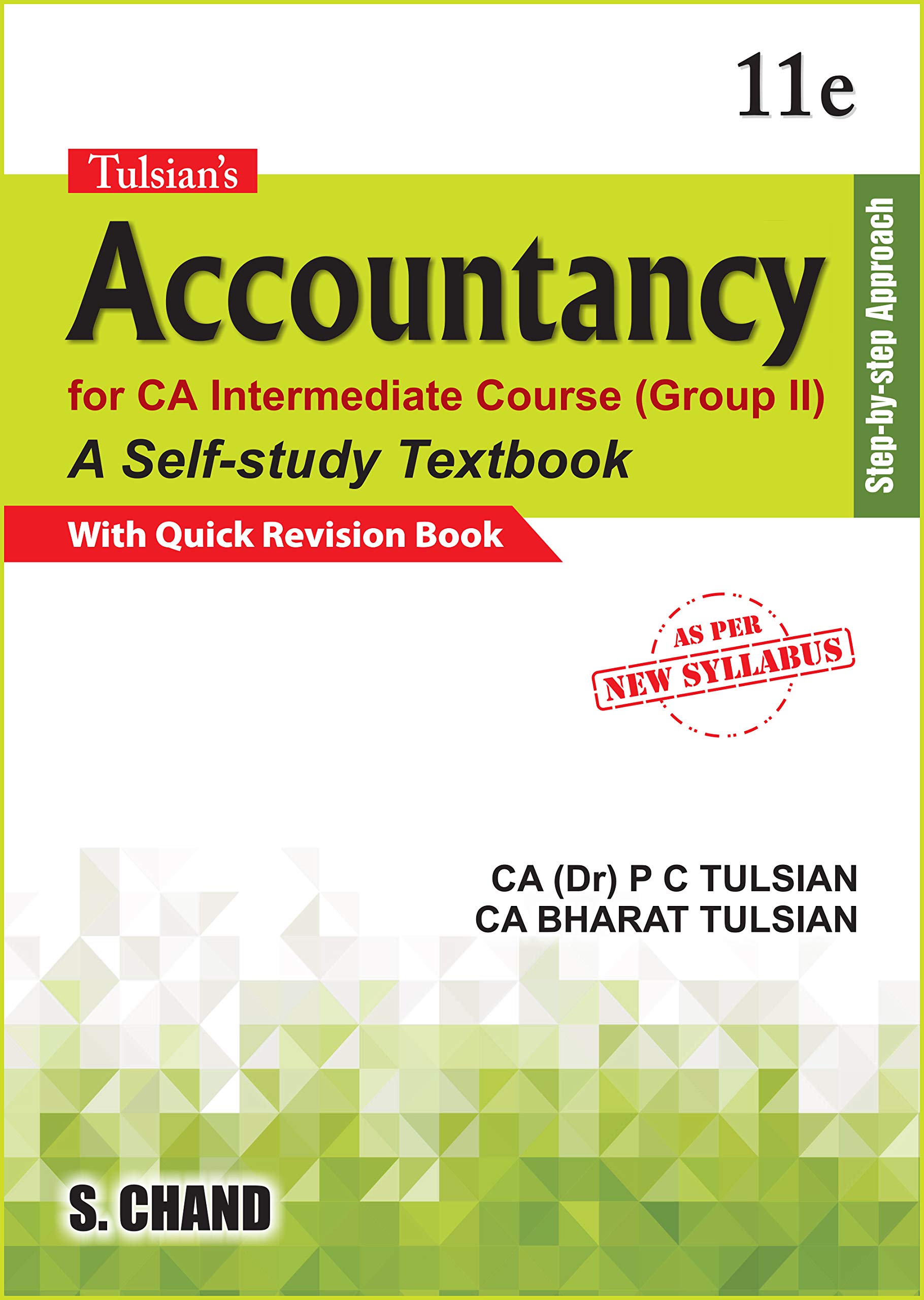 Tulsian's CA inter Accountancy Group 2  By P.C Tulsian