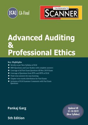CA Final Pankaj Garg's Advanced Auditing & Professional Ethics Combo New Syllabus May 2020