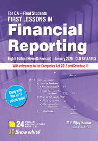 ca final financial reporting book by mp vijayakumar