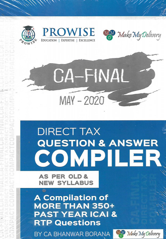CA Final Combo Direct Tax Compact Handwritten Notes and Direct Tax Compact Q/A Compiler By CA Bhanwar Borana