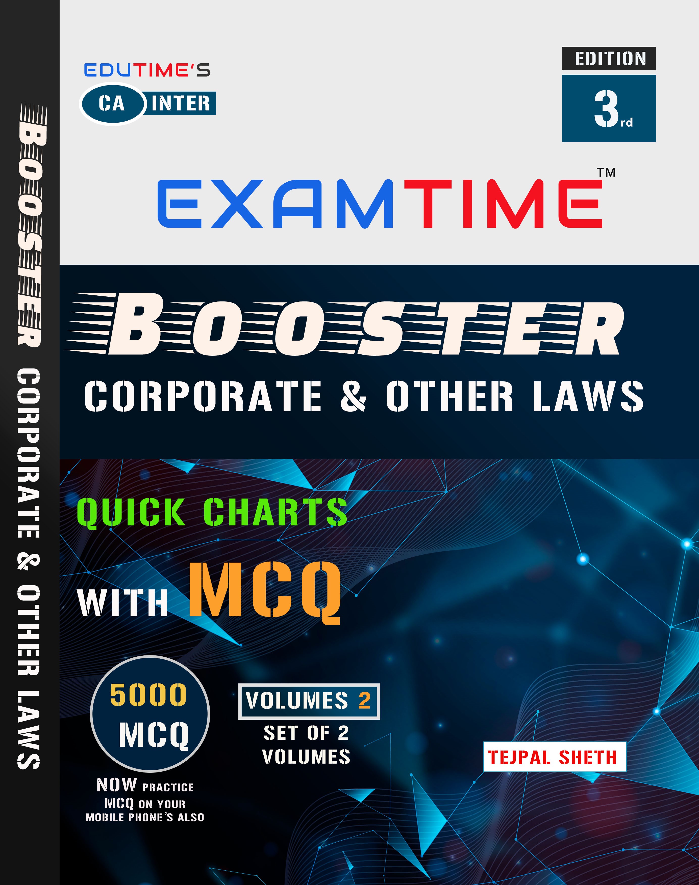 CA INTER EXAMTIME Self Study Guide for Corporate and Other Laws By Tejpal Sheth