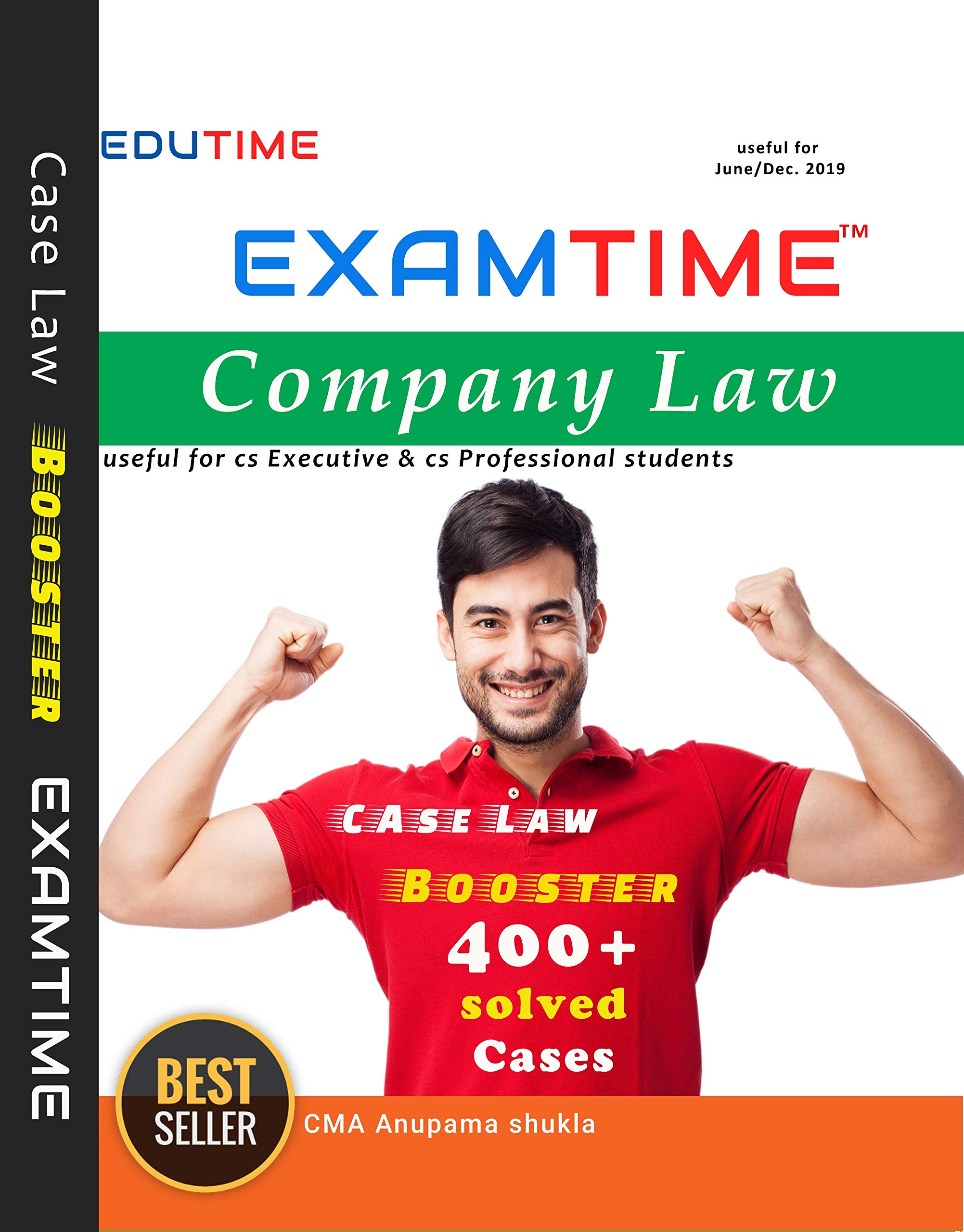 Examtime scanner Combo Tax Law , Cost and management Accounting & company Law case Law Booster By Edutime publication 