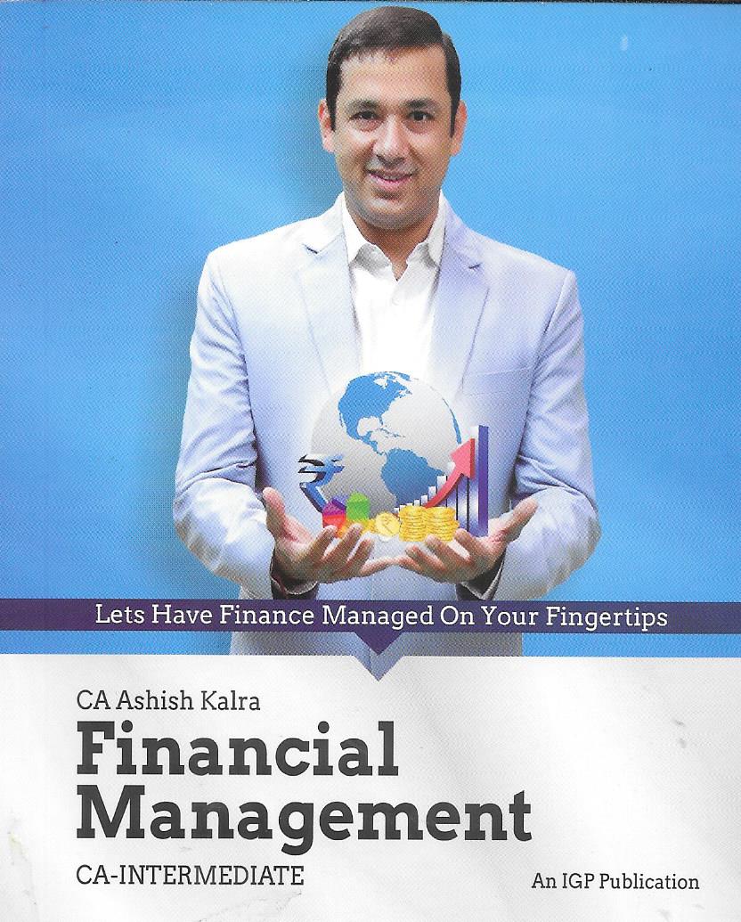 Financial Management  with Pocket Book CA Intermediate By Ashish kalra